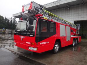 譲渡を受けたはしご車（30m級）