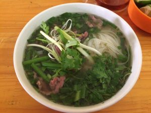 定番の牛肉フォー