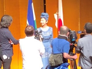 テレビ取材